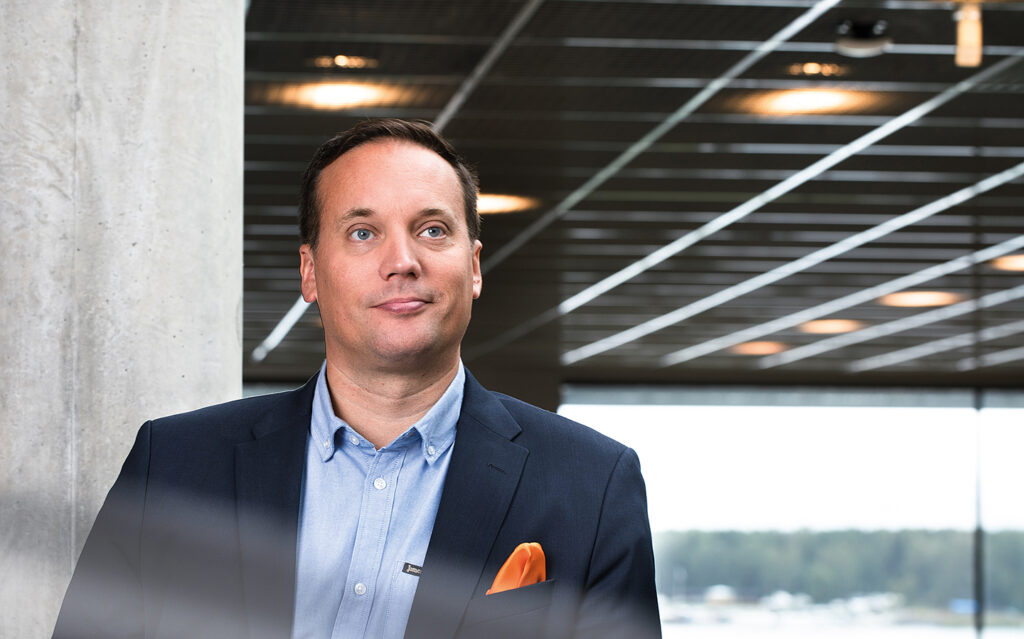 Hannu Mäntymaa, Managing Director of Wärtsilä Finland.