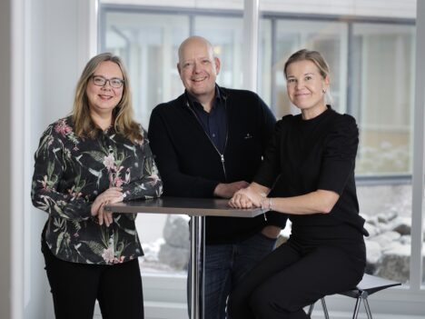 Tina Ademola, Jan-Henrik Svensson, and Monica Kruger.