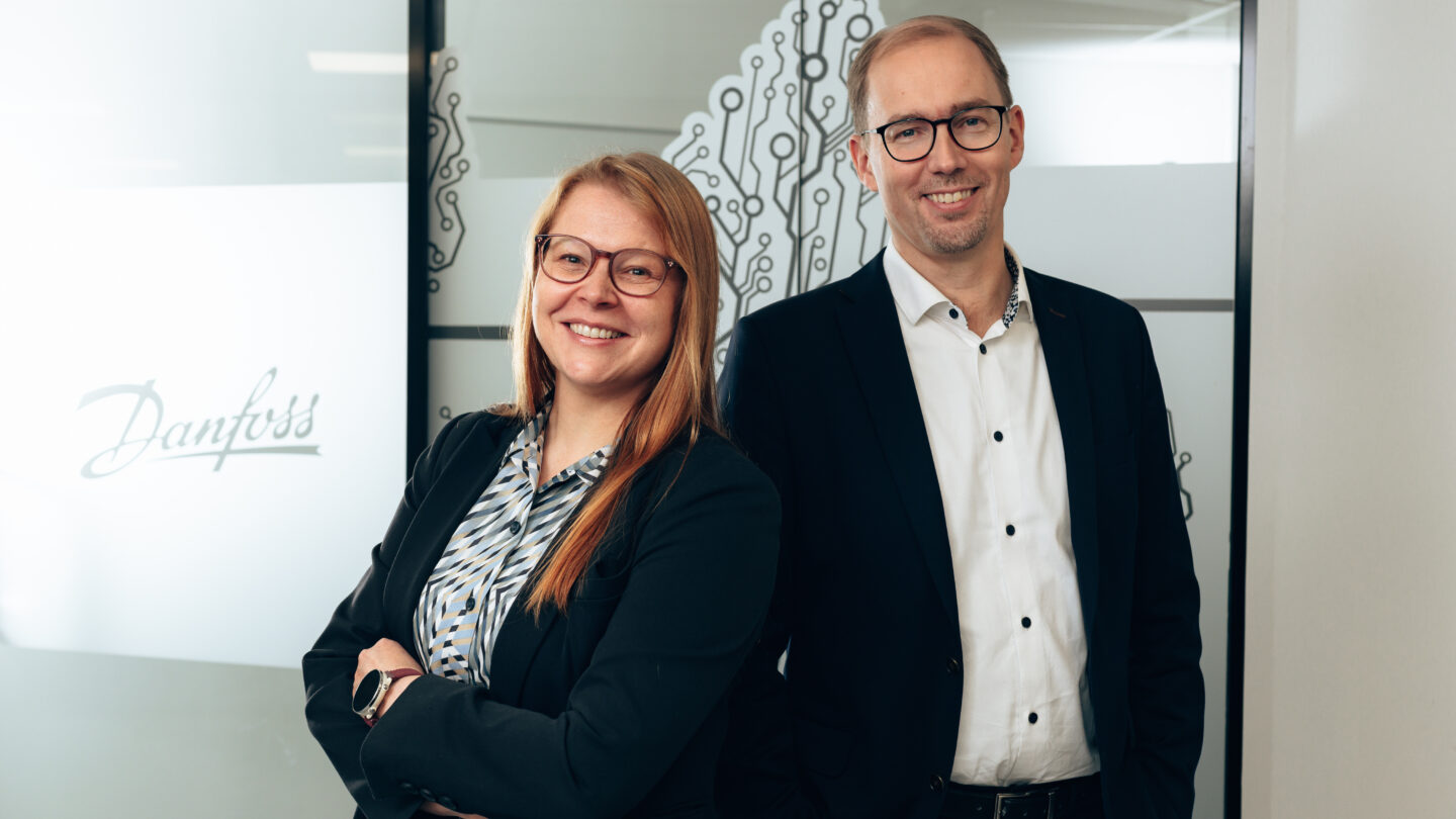 Laura Frisk and Nicklas Södö.