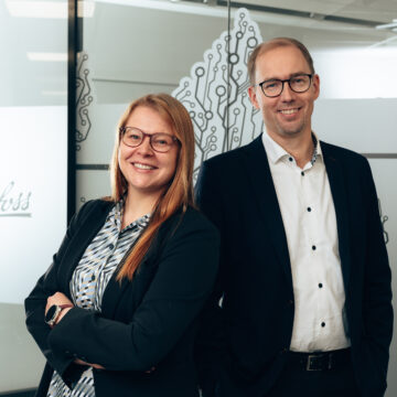 Laura Frisk and Nicklas Södö.