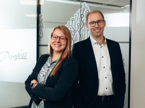 Laura Frisk and Nicklas Södö.