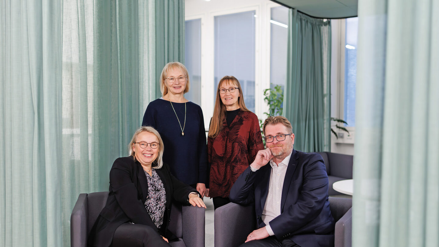 Ulla Lassi, Aila-Leena Matthies, Kati Turtiainen, and Marko Aittola.