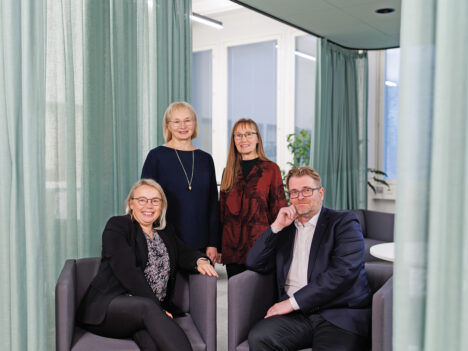 Ulla Lassi, Aila-Leena Matthies, Kati Turtiainen, and Marko Aittola.