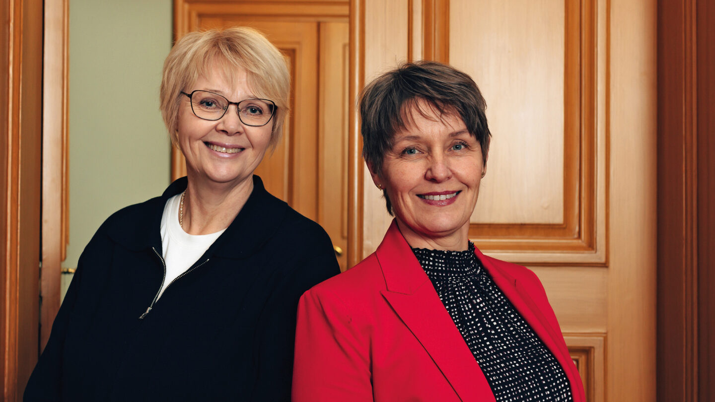 Angelique Irjala and Mila Segervall.