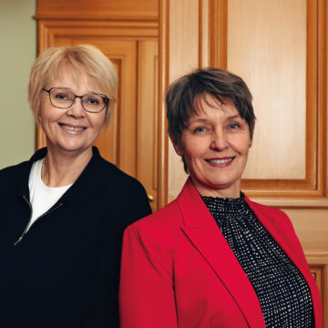 Angelique Irjala and Mila Segervall.