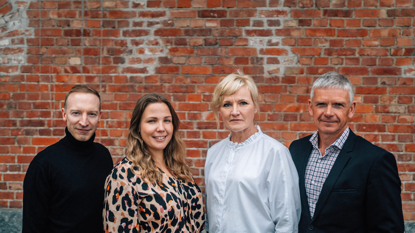 Tomas Knuts, Sara Libäck-Sandin, Elli Flén, and Lars Losvik.