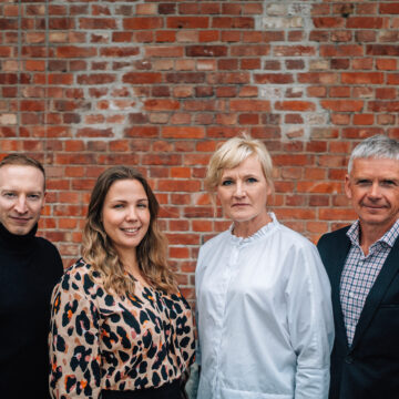 Tomas Knuts, Sara Libäck-Sandin, Elli Flén, and Lars Losvik.
