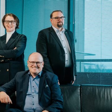 Stefan Råback, Mika Konu, and Ulla Mäki-Lohiluoma.