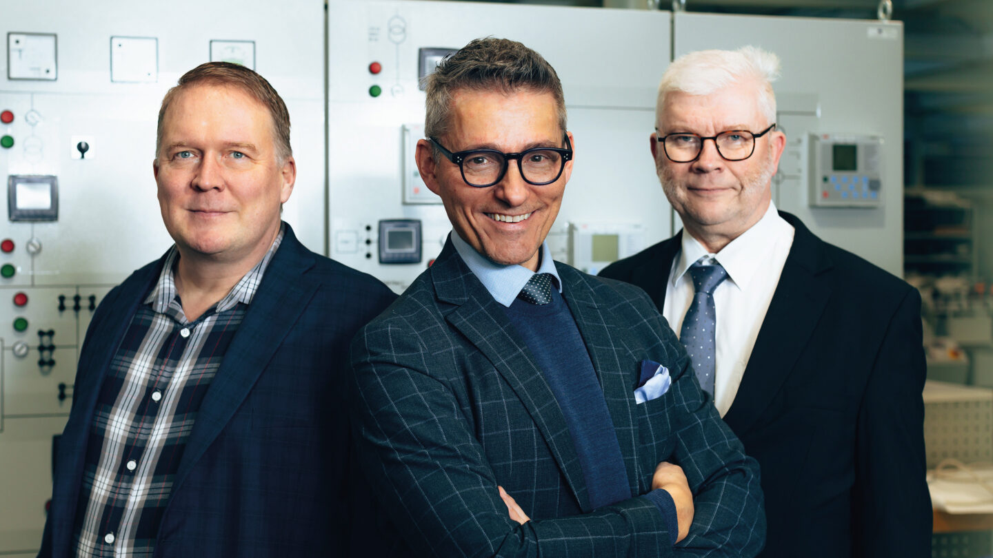 John Dahlbacka, Örjan Andersson, and Sören Mattbäck.