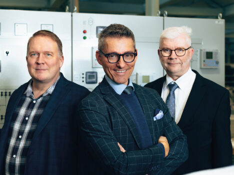 John Dahlbacka, Örjan Andersson, and Sören Mattbäck.