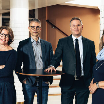 Ann Holm, Niklas Ulfvens, Mats Brandt, and Maria Backman.